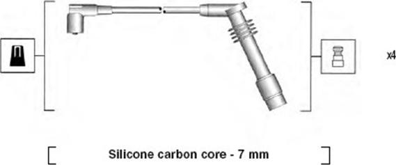 Magneti Marelli 941125360686 - Sytytysjohtosarja inparts.fi