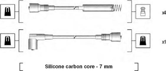 Magneti Marelli 941125270679 - Sytytysjohtosarja inparts.fi