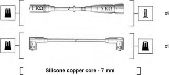 Magneti Marelli 941175080751 - Sytytysjohtosarja inparts.fi