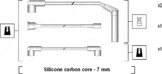 Magneti Marelli 941365060929 - Sytytysjohtosarja inparts.fi