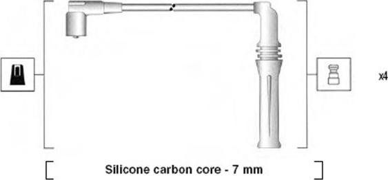 Magneti Marelli 941365120935 - Sytytysjohtosarja inparts.fi