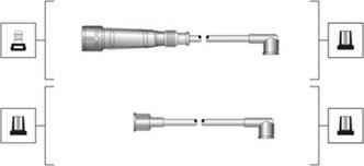 Magneti Marelli 941319170003 - Sytytysjohtosarja inparts.fi