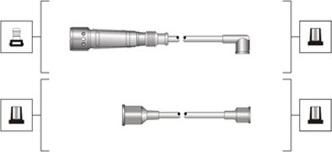 Magneti Marelli 941319170011 - Sytytysjohtosarja inparts.fi