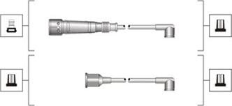 Magneti Marelli 941319170017 - Sytytysjohtosarja inparts.fi