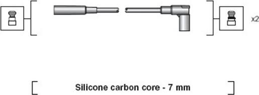 Magneti Marelli 941318111006 - Sytytysjohtosarja inparts.fi