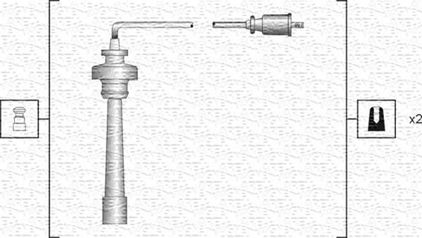 Magneti Marelli 941318111191 - Sytytysjohtosarja inparts.fi