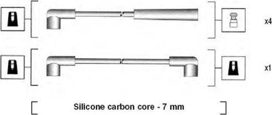 Magneti Marelli 941385010936 - Sytytysjohtosarja inparts.fi