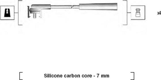 Magneti Marelli 941325060899 - Sytytysjohtosarja inparts.fi