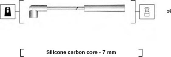 Magneti Marelli 941295050877 - Sytytysjohtosarja inparts.fi