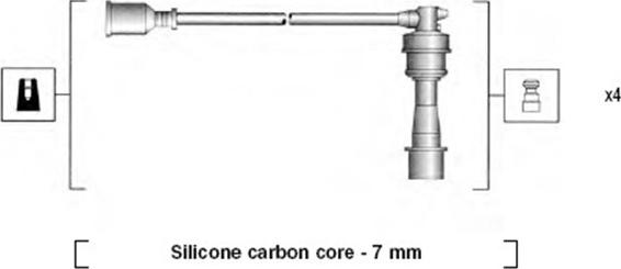 Magneti Marelli 941295020874 - Sytytysjohtosarja inparts.fi