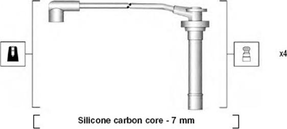 Magneti Marelli 941295130859 - Sytytysjohtosarja inparts.fi