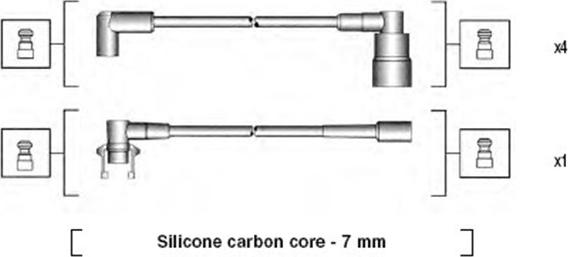 Magneti Marelli 941215160801 - Sytytysjohtosarja inparts.fi