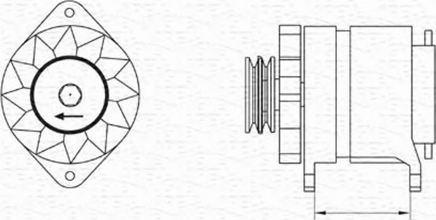 Magneti Marelli 943354024010 - Laturi inparts.fi