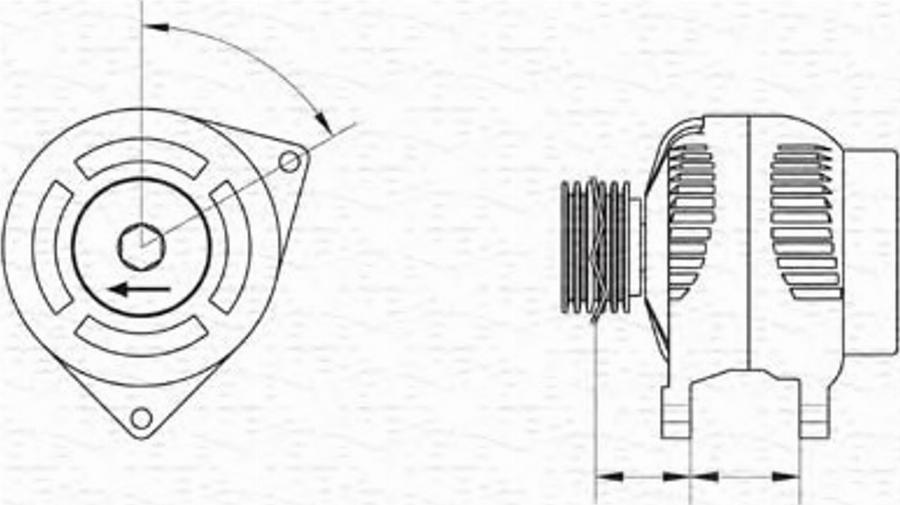 Magneti Marelli 943355224010 - Laturi inparts.fi