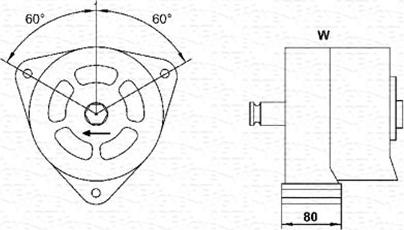 Magneti Marelli 943356224010 - Laturi inparts.fi