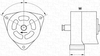 Magneti Marelli 943356225010 - Laturi inparts.fi