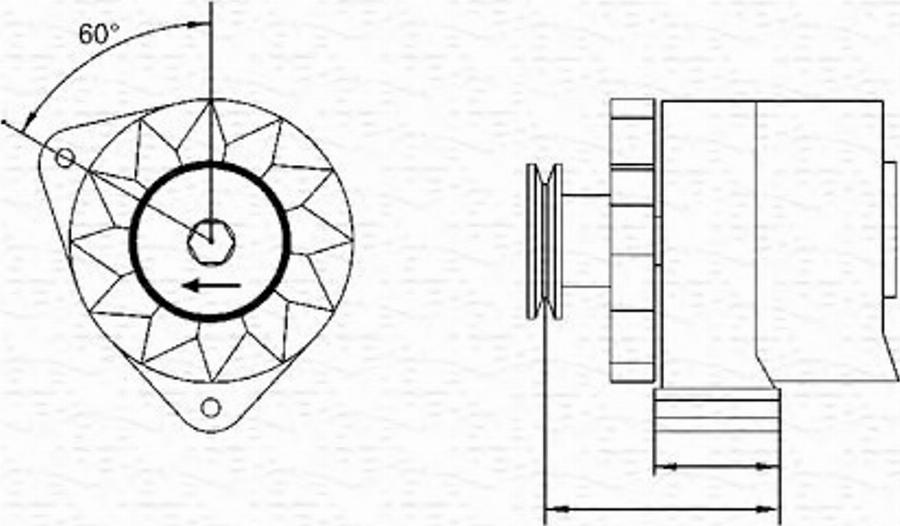 Magneti Marelli 943356740010 - Laturi inparts.fi