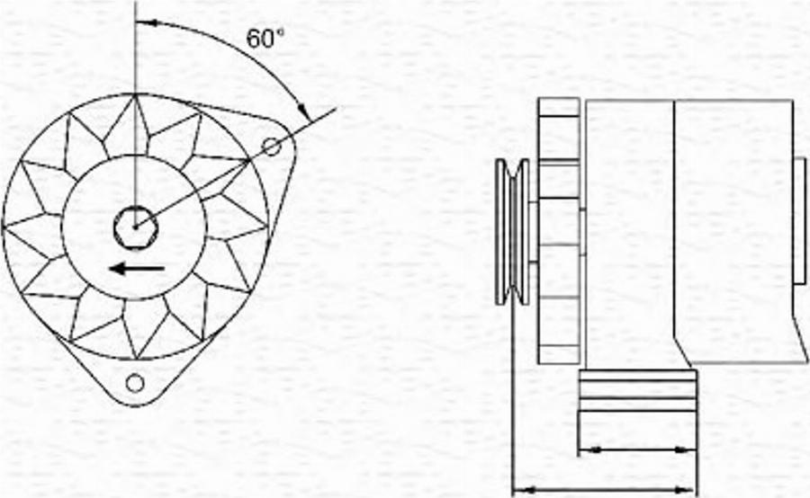 Magneti Marelli 943356705010 - Laturi inparts.fi