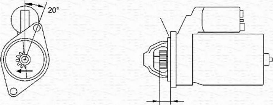 Magneti Marelli 943241046010 - Käynnistinmoottori inparts.fi