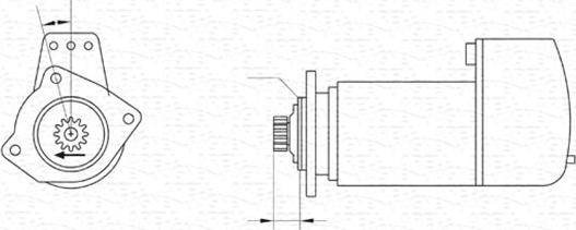 Magneti Marelli 943252187010 - Käynnistinmoottori inparts.fi