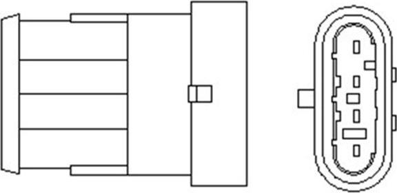 Magneti Marelli 466016355095 - Lambdatunnistin inparts.fi