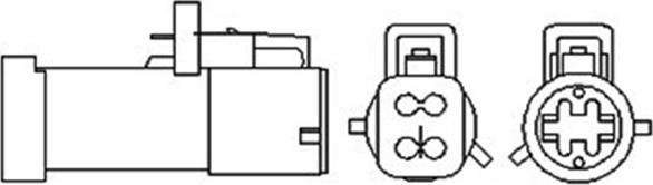 Magneti Marelli 466016355090 - Lambdatunnistin inparts.fi