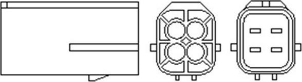 Magneti Marelli 466016355055 - Lambdatunnistin inparts.fi