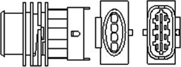 Magneti Marelli 466016355056 - Lambdatunnistin inparts.fi