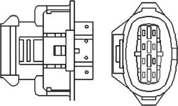 Magneti Marelli 466016355008 - Lambdatunnistin inparts.fi