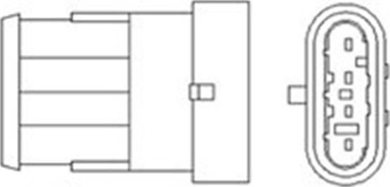 Magneti Marelli 466016355010 - Lambdatunnistin inparts.fi