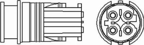 Magneti Marelli 466016355023 - Lambdatunnistin inparts.fi