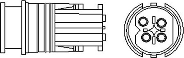 Magneti Marelli 466016355025 - Lambdatunnistin inparts.fi