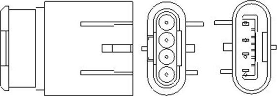 Magneti Marelli 466016355154 - Lambdatunnistin inparts.fi