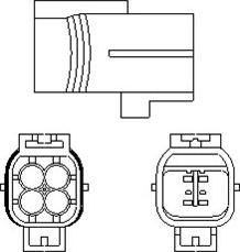 Magneti Marelli 466016355163 - Lambdatunnistin inparts.fi