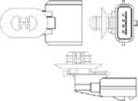 Magneti Marelli 466016355109 - Lambdatunnistin inparts.fi