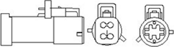 Magneti Marelli 466016355117 - Lambdatunnistin inparts.fi