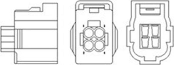 Magneti Marelli 466016355134 - Lambdatunnistin inparts.fi