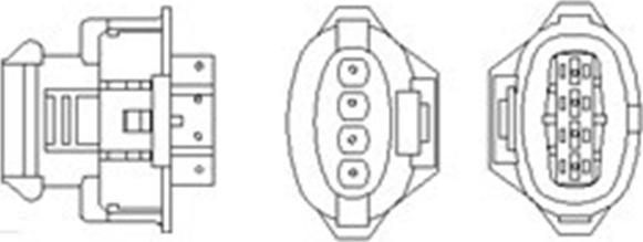 Magneti Marelli 466016355133 - Lambdatunnistin inparts.fi