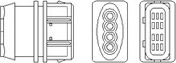 Magneti Marelli 466016355128 - Lambdatunnistin inparts.fi