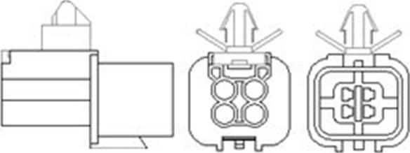 Magneti Marelli 466016355127 - Lambdatunnistin inparts.fi