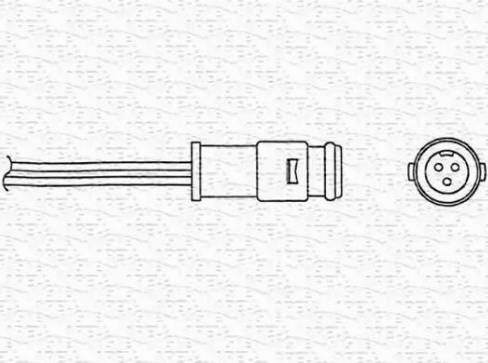 Magneti Marelli 460000453010 - Lambdatunnistin inparts.fi