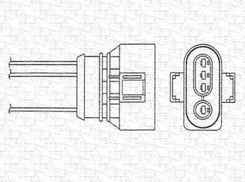 Magneti Marelli 460000194010 - Lambdatunnistin inparts.fi