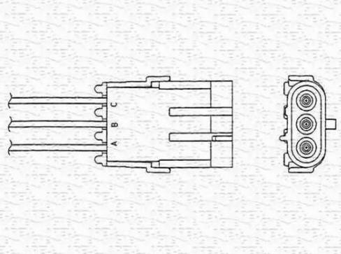 Magneti Marelli 460000158010 - Lambdatunnistin inparts.fi