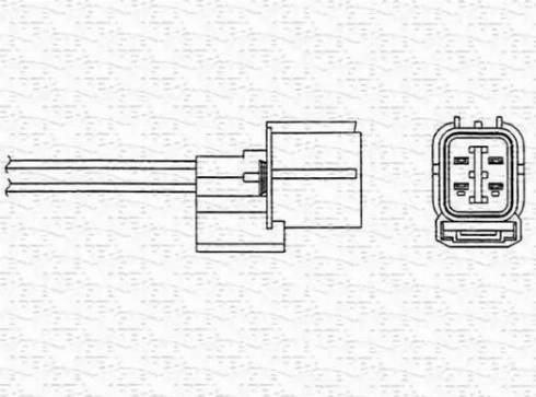 Magneti Marelli 460000299010 - Lambdatunnistin inparts.fi