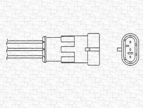 Magneti Marelli 460000126010 - Lambdatunnistin inparts.fi