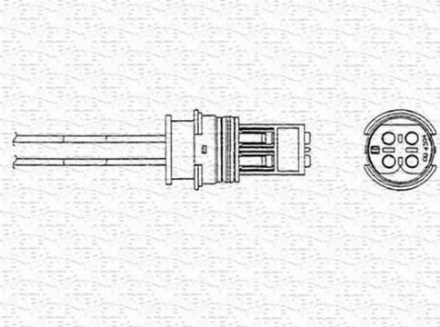 Magneti Marelli 460002144610 - Lambdatunnistin inparts.fi