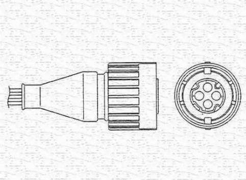 Magneti Marelli 460000295010 - Lambdatunnistin inparts.fi