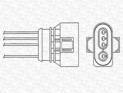 Magneti Marelli 460000251010 - Lambdatunnistin inparts.fi