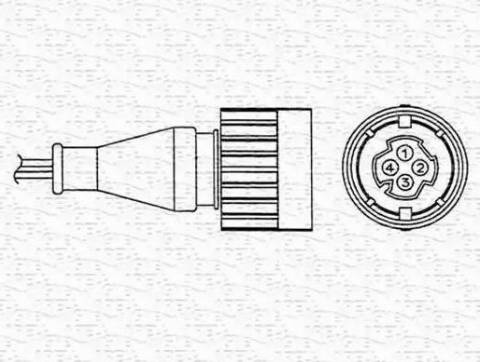 Magneti Marelli 460001943010 - Lambdatunnistin inparts.fi