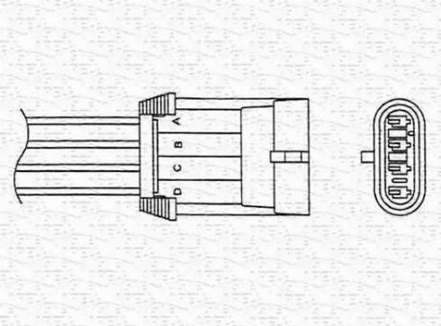 Magneti Marelli 460000431010 - Lambdatunnistin inparts.fi